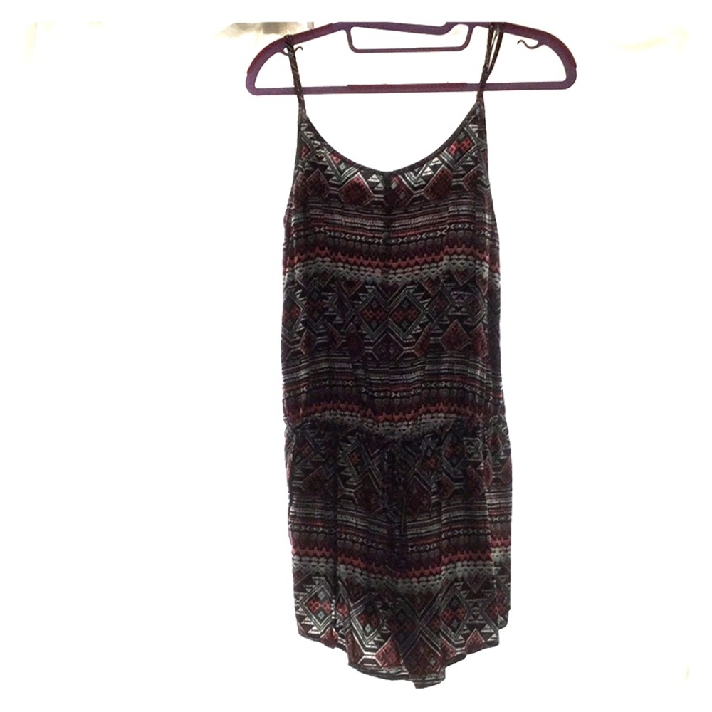 Tribal garage romper